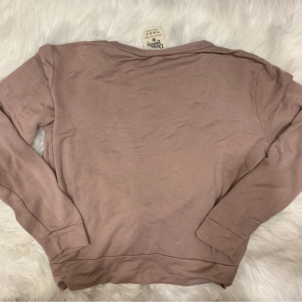 Long sleeve cropped top